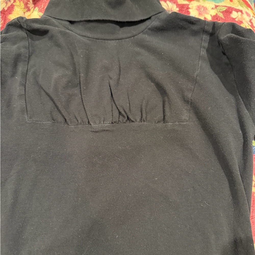 Cabi Turtleneck - Black - Size M — Adorable Front Design!! - Picture 6 of 6